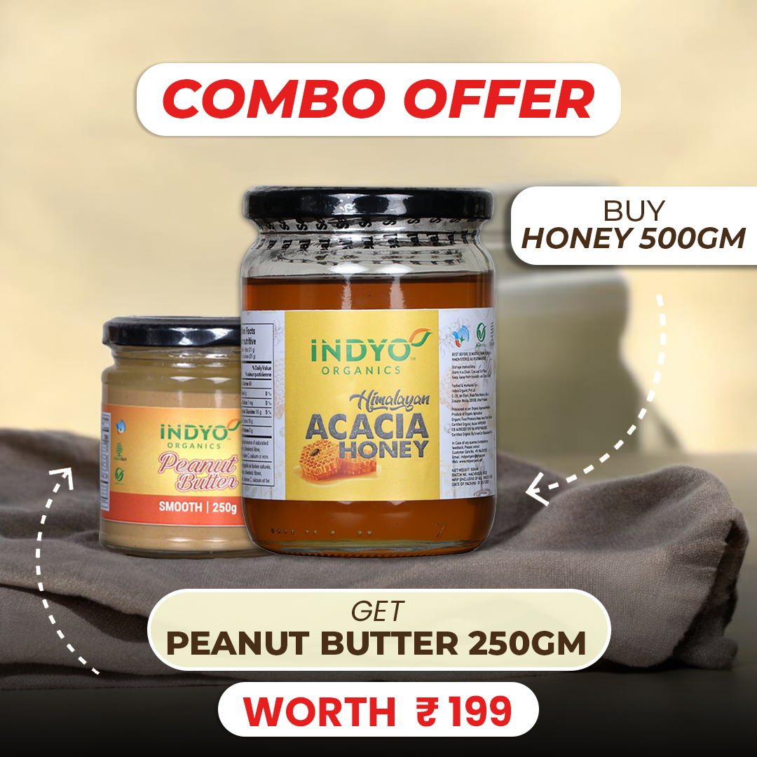 Buy Honey 500 gm and Get Peanut Butter 250 gm