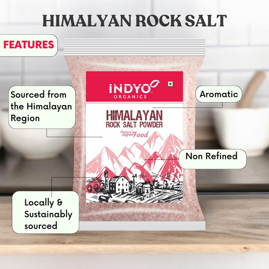 Himalayan Pink Rock Salt Powder 900 Gm.