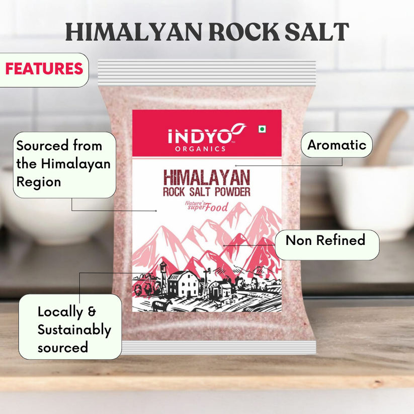 Himalayan Pink Rock Salt Powder 900 Gm. – INDYO ORGANIC PRIVATE LIMITED