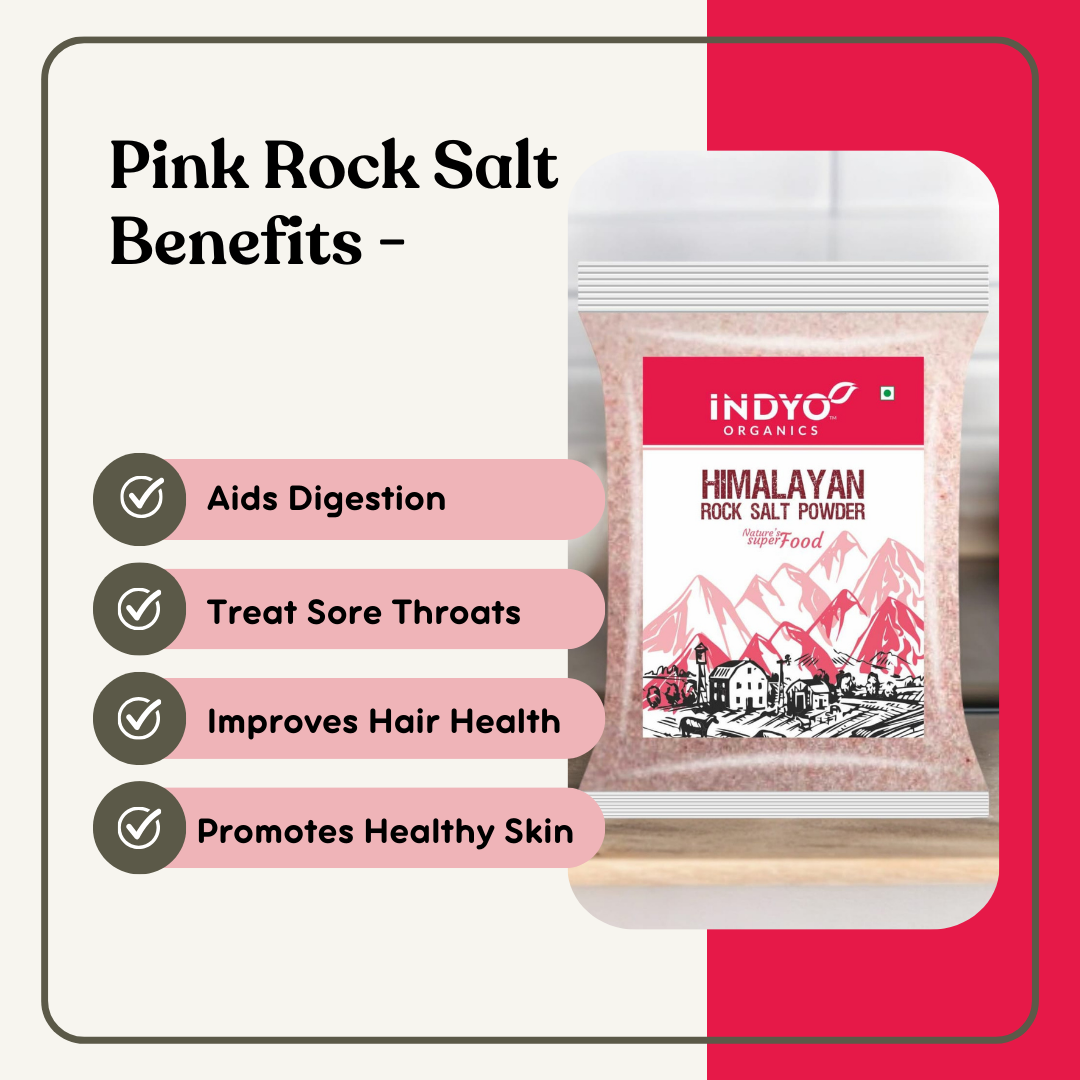 Himalayan Pink Rock Salt Powder 900 Gm.