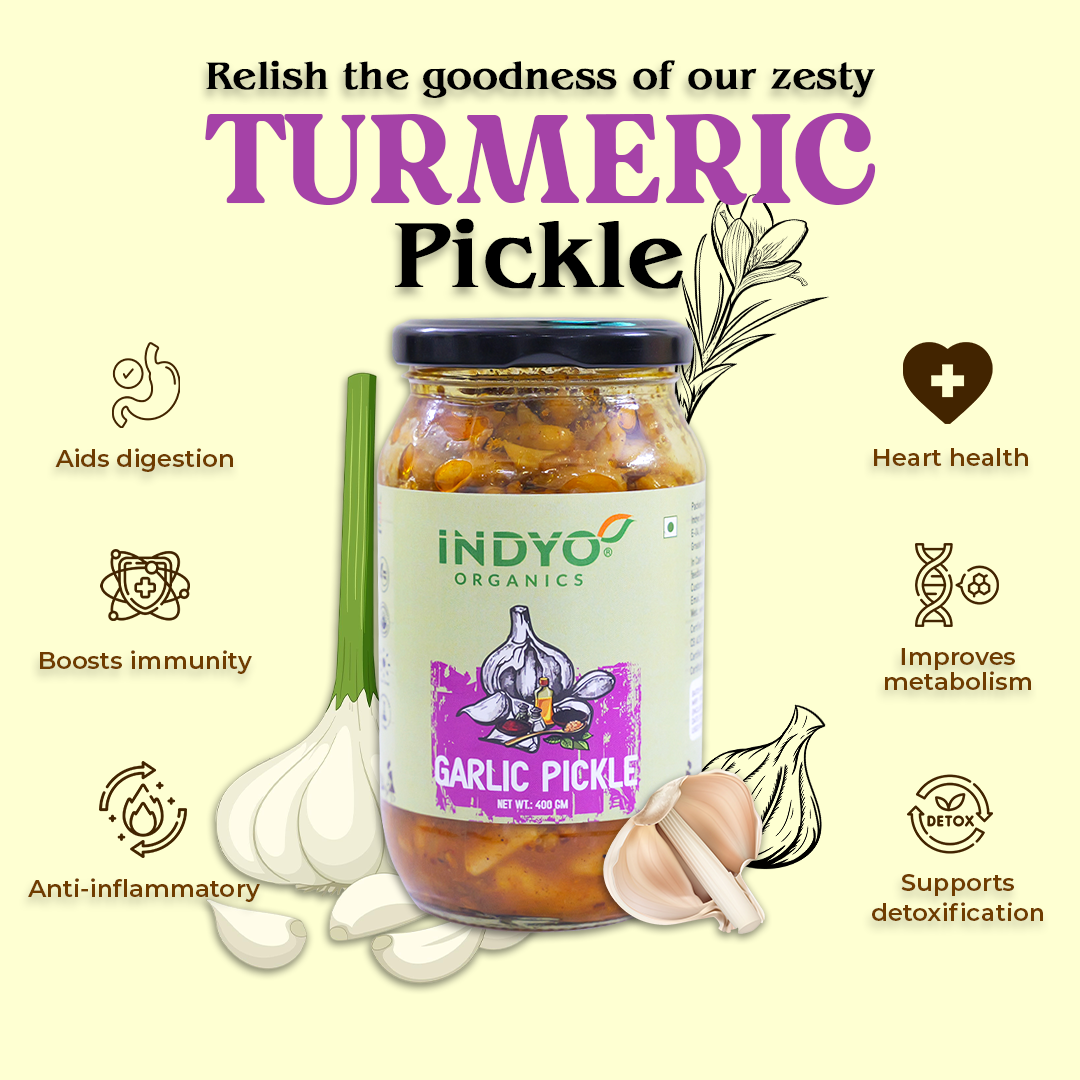 Garlic Pickle 400 Gm