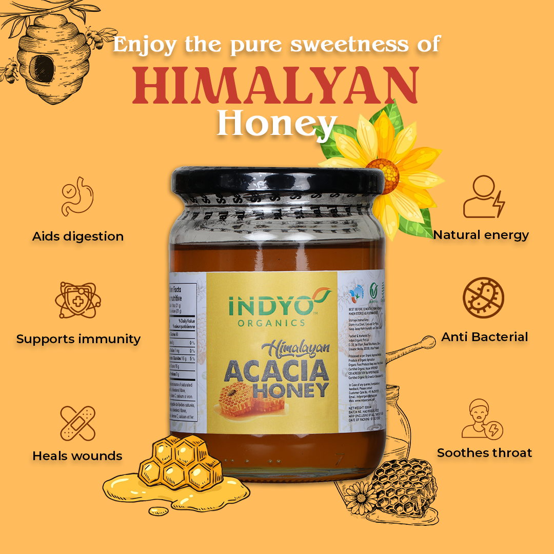 Acacia Honey 500 Gm.