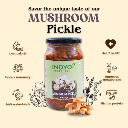 Mashroom Pickle 400 Gm